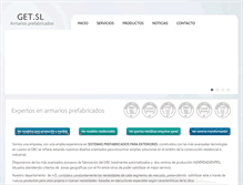 Tablet Screenshot of get-prefabricados.com